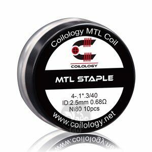 کویل ام تی ال استیپل کویلولوژی COILOLOGY MTL STAPLE NI80 COIL
